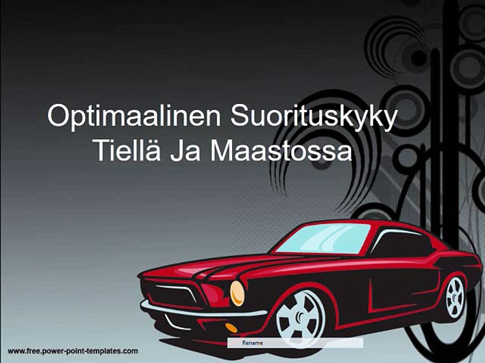 Optimaalinen Suorituskyky Tiellä Ja Maastossa
