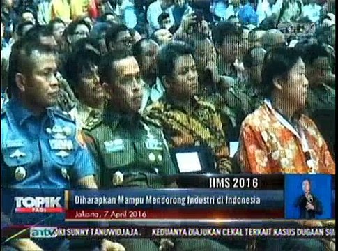 IIMS 2016 Diharapkan Mampu Mendorong Industri di Indonesia