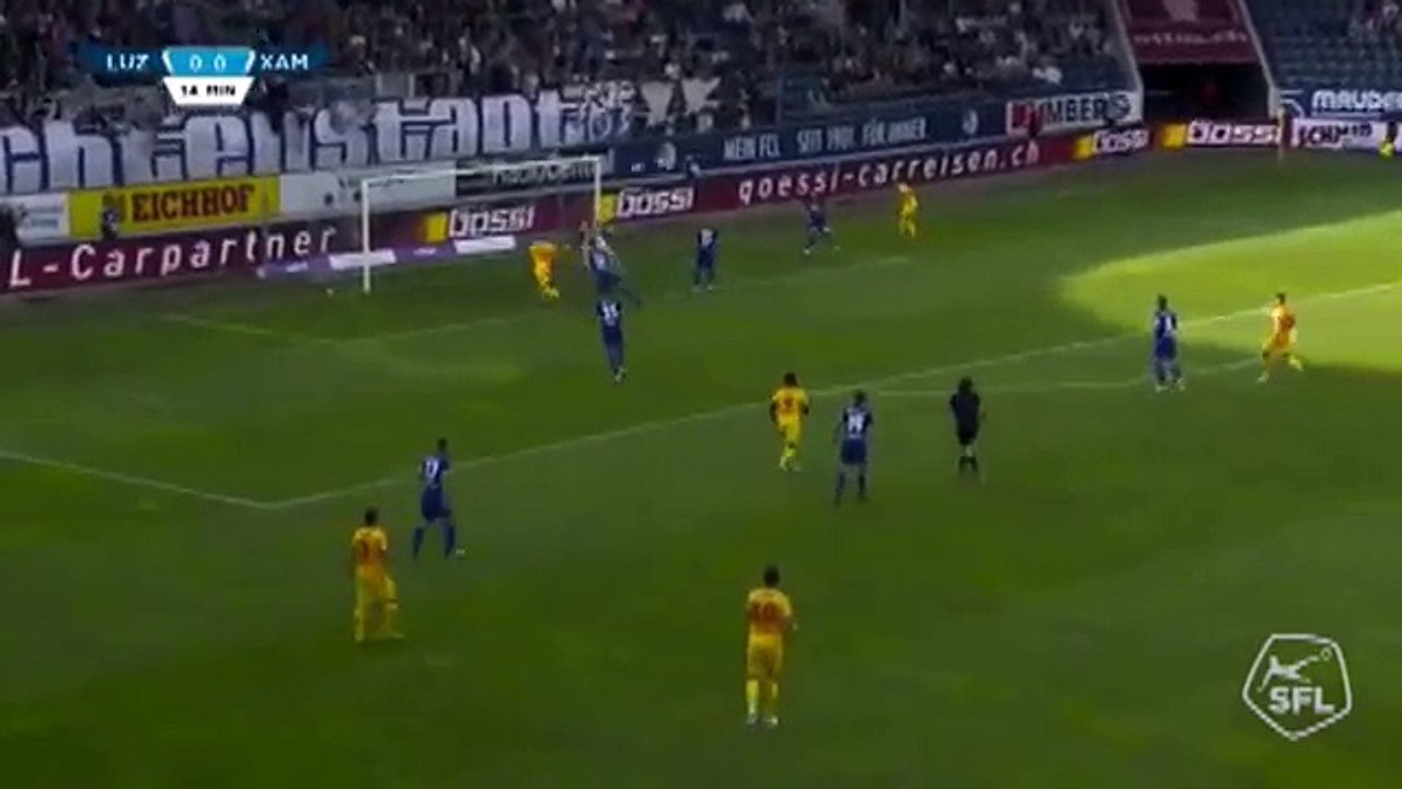 Luzern 0:1 Xamax (Switzerland. Super League. 21 July 2018)