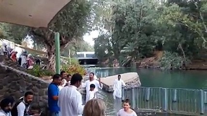 Israel of Jordan jaha yeshu masih ka baptism hua