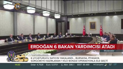 Başkan Erdoğan, 6 Bakan Yardımcısı atadı