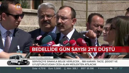 Bedelli askerlikte tezkere süresi 21 güne indirildi