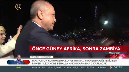 Başkan Erdoğan'ın yoğun mesaisi Güney Afrika ile başlayacak