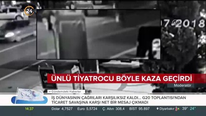 Ünlü tiyatrocu Can Gürzap yoğun bakıma alındı