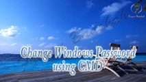 Change Window Password using CMD