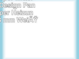 Badheizkörper Mittelanschluss Design Paneelheizkörper Heizung 600 x 1638 mm Weiß