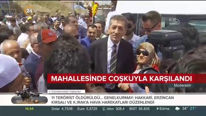 Milli Eğitim Bakanı Ziya Selçuk, hemşehrileriyle buluştu