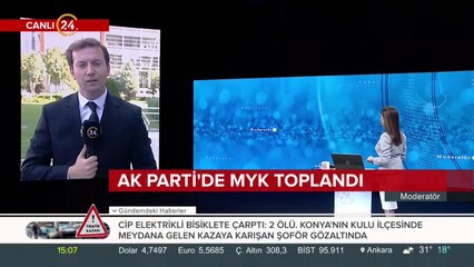 AK Parti'de MYK toplandı