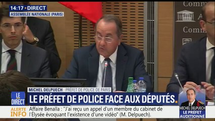 Audition du préfet Delpuech: "En fin de journée du 1er mai, en salle d'information et de commandement, j'ai découvert avec surprise la présence de M.Benalla"