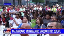 #PTVNEWS: Mga taga-Davao, hindi pinalagpas ang SONA ni Pangulong Duterte #DuterteSONA2018 #TatakNgPagbabago