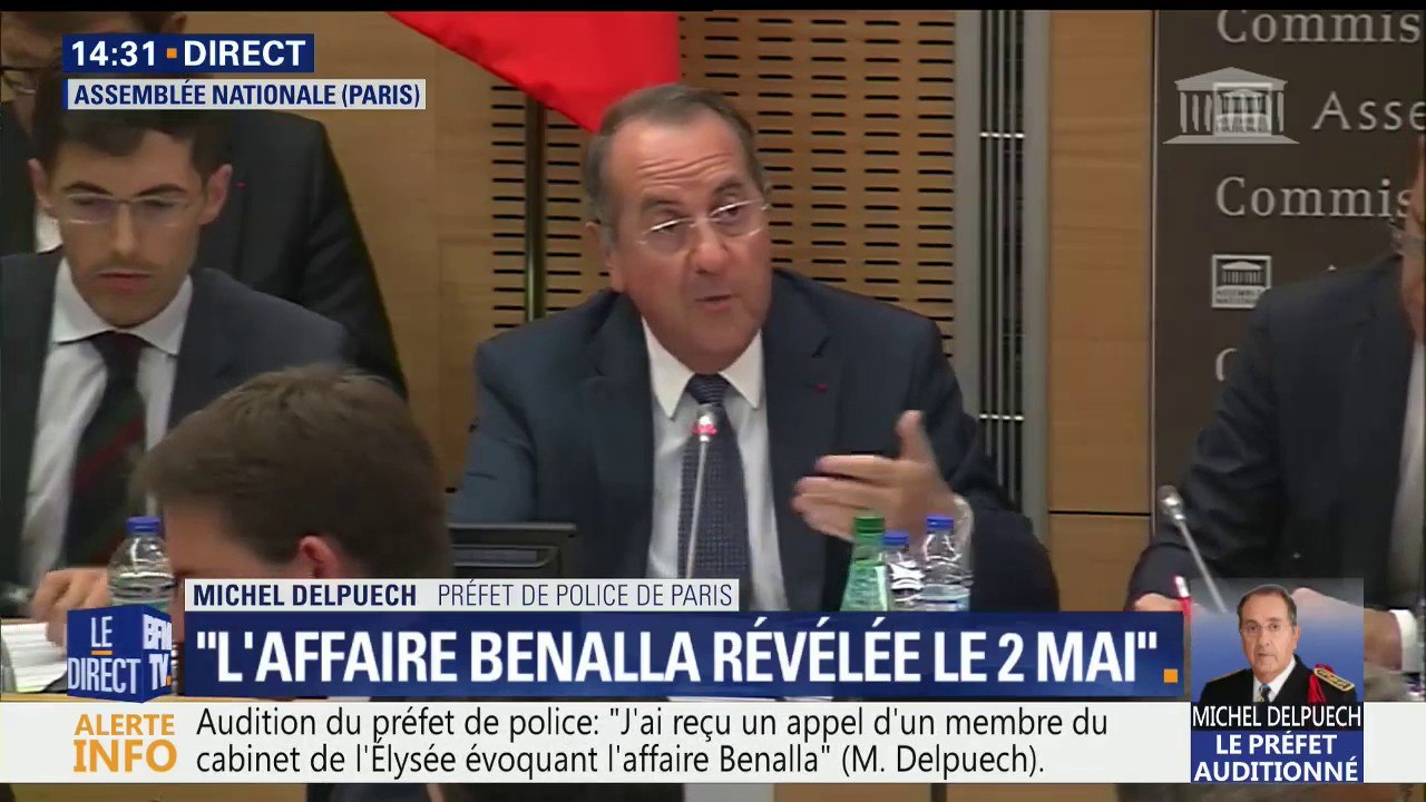 Affaire Benalla: le préfet de police de Paris p...