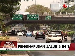 Mulai Besok, Aturan 3 in 1 Dihapuskan