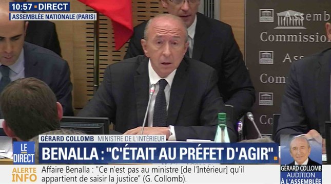 Quand Gérard Collomb fait rire les députés - ZAPPING ACTU DU 23/07/2018