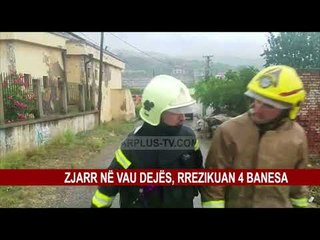 ZJARR NË VAU DEJËS, RREZIKUAN 4 BANESA