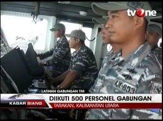 500 Personil Ikuti Latihan Gabungan Tarakan