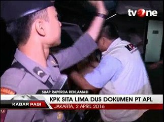 KPK Sita 5 Dus Dokumen Milik PT Agung Podomoro Land