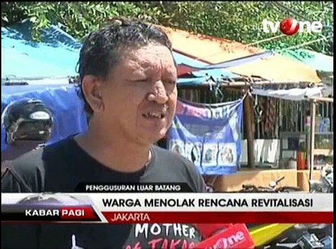 Warga Luar Batang Tolak Rencana Revitalisasi