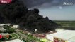 Antalya Organize Sanayi Bölgesi'nde faaliyet gösteren bir köpük fabrikasında yangın çıktı