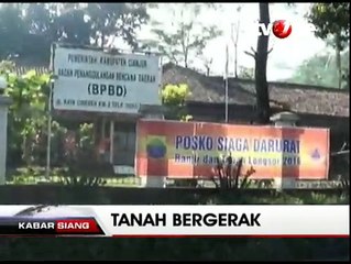 Tanah Bergerak, Puluhan Warga Terpaksa Tinggalkan Rumah