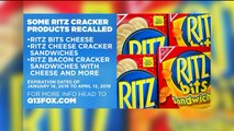 Ritz Crackers Recalled Due to Possible Salmonella Contamination