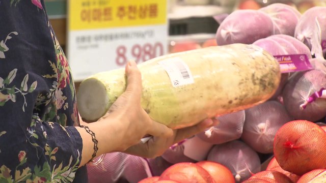 불볕더위에 배추·무 채솟값 껑충...비상대책 가동 / YTN