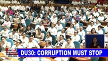 NEWS | Du30: Corruption must stop