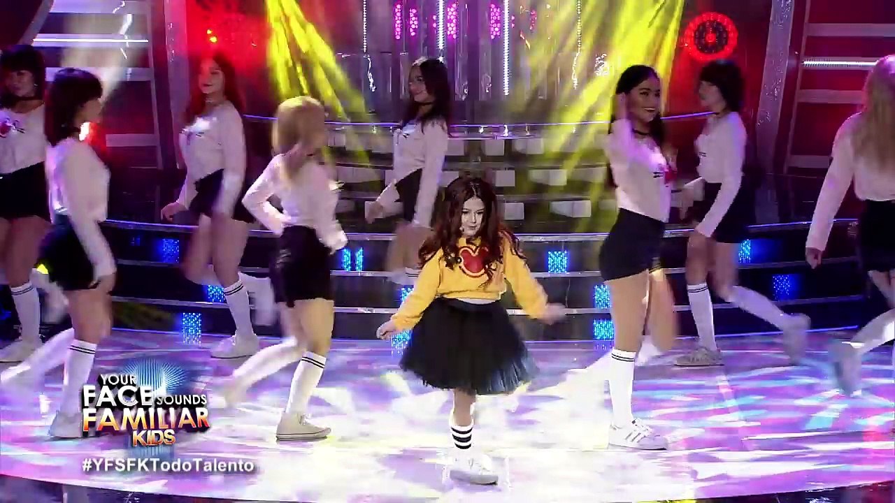 Your Face Sounds Familiar Kids 2018: Chunsa Jung as Nancy of MOMOLAND | Bboom Bboom
