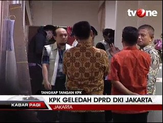 Belasan Penyidik KPK Geledah Gedung DPRD Jakarta