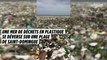 Une mer de déchets en plastique s'est déversée sur une plage de Saint-Domingue