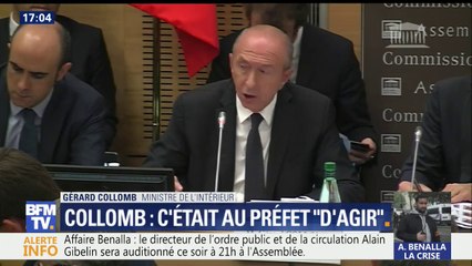 Affaire Bénalla: ce qu'il faut retenir des 2h30 de l'audition de Gérard Collomb devant la commission d'enquête de l'Assemblée