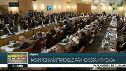 Afirma pdte. iraní que no se dejará intimidar por nadie
