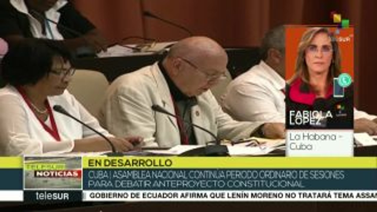 Discuten asambleístas cubanos derechos fundamentales en la carta magna