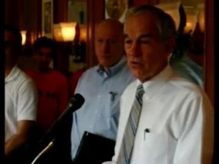 Ron Paul Discusses Issues-No Taxation through Inflation