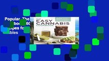 Popular  The Easy Cannabis Cookbook: 60  Medical Marijuana Recipes for Sweet and Savory Edibles
