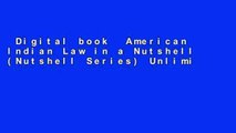 Digital book  American Indian Law in a Nutshell (Nutshell Series) Unlimited acces Best Sellers