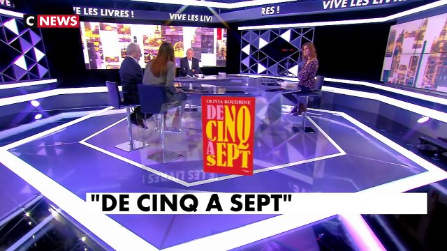 De cinq à sept - Interview Olivia Koudrine par Patrick Poivre d'Arvor - Vive les Livres ! sur Cnews