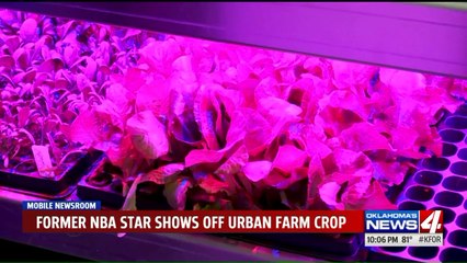 Former NBA Player Launches Hydroponic Farm to Bring Healthy Options to Inner Cities