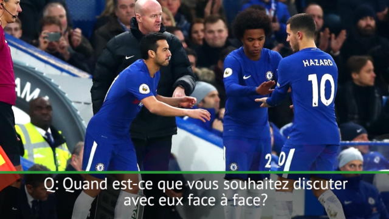 Transferts - Chelsea: Sarri fait le point sur les dossiers Willian, Hazard et Courtois
