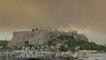شاهد: حرائق غابات اليونان تغطي هضبة الأكروبوليس