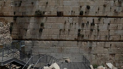 Le Mur des Lamentations en partie fermé après la chute d'une pierre