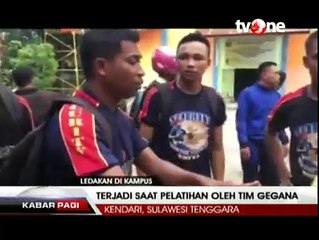Ledakan Granat di Kampus Kendari Tewaskan 4 Orang