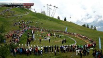 World's biggest alpine horn festival delights Swiss folklore fans
