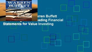 About For Books  Warren Buffett Accounting Book: Reading Financial Statements for Value Investing