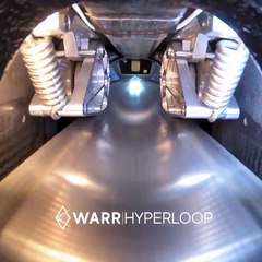 Equipo WARR Hyperloop consiguiendo 457 kilómetros por hora