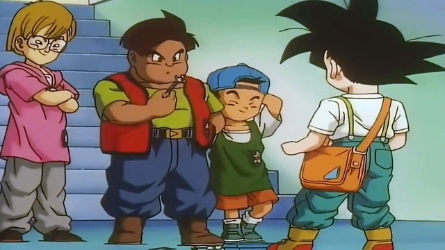 Goku Jr. sufre de Bullying en la escuela (HD)