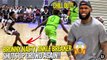Lebron James Watches Bronny Jr. BREAK Defender's Ankles After Crowd Chants OVERRATED AGAIN!!