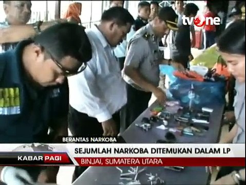 Razia di Lapas Binjai Ungkap Puluhan Paket Narkoba