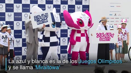 Mascotas de Juegos Olimpicos Tokio-2020 ya tienen nombre