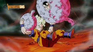 Goku se quema el trasero