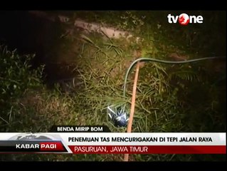 Benda Diduga Bom Gegerkan Warga Pasuruan